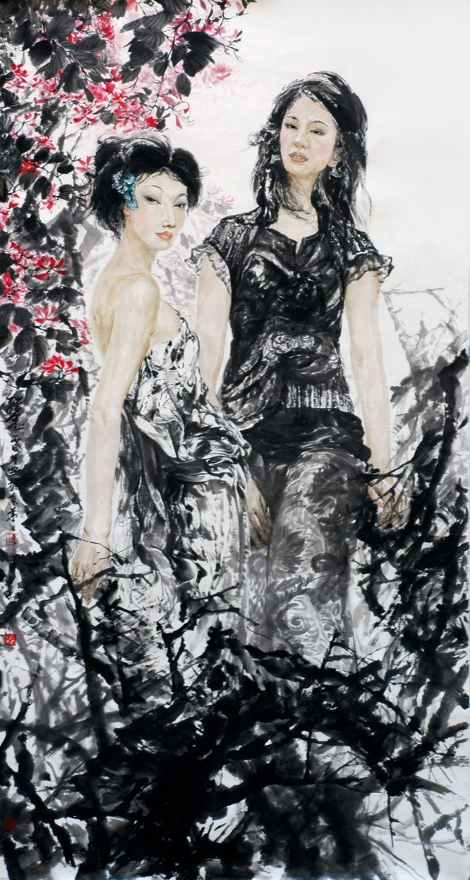 《秋叶满红》185x95cm.jpg